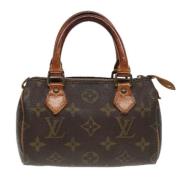 Louis Vuitton Vintage Pre-owned Canvas louis-vuitton-vskor Brown, Dam