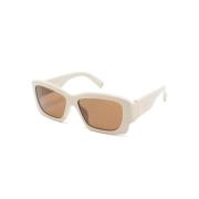 Jacquemus Jac60 C2Sun Sunglasses Beige, Dam