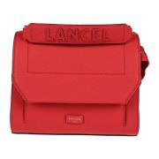 Lancel Medium Flapväska Red, Dam