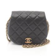 Chanel Vintage Pre-owned Laeder chanel-vskor Black, Dam