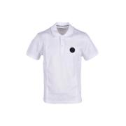 Bikkembergs Polo Shirts White, Herr