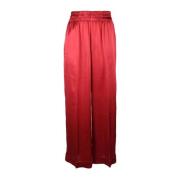 Semicouture Trousers Red, Dam