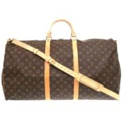 Louis Vuitton Vintage Pre-owned Canvas resvskor Brown, Dam