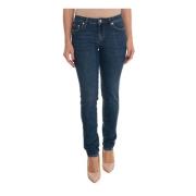 Roy Roger's Slim-fit Denim Jeans med Push-up Teknologi Blue, Dam