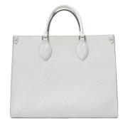 Louis Vuitton Vintage Pre-owned Canvas handvskor White, Dam