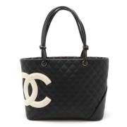 Chanel Vintage Pre-owned Laeder chanel-vskor Black, Dam