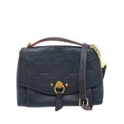 Louis Vuitton Vintage Pre-owned Tyg louis-vuitton-vskor Blue, Dam