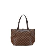 Louis Vuitton Vintage Pre-owned Canvas handvskor Brown, Dam