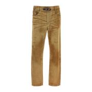 Diesel Stiliga Beige Denim Jeans Beige, Herr