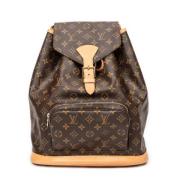 Louis Vuitton Vintage Pre-owned Canvas ryggsckar Brown, Dam