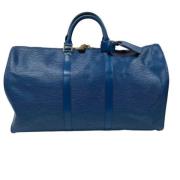 Louis Vuitton Vintage Pre-owned Laeder louis-vuitton-vskor Blue, Dam