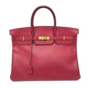 Hermès Vintage Pre-owned Laeder handvskor Red, Dam