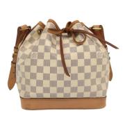 Louis Vuitton Vintage Pre-owned Canvas louis-vuitton-vskor White, Dam