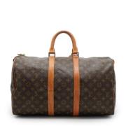 Louis Vuitton Vintage Pre-owned Canvas louis-vuitton-vskor Brown, Dam