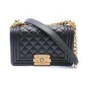 Chanel Vintage Pre-owned Laeder chanel-vskor Black, Dam