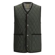 Burberry Shale Gilets för stilsäkra outfits Green, Herr