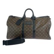 Louis Vuitton Vintage Pre-owned Canvas resvskor Brown, Dam