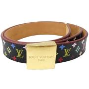 Louis Vuitton Vintage Pre-owned Canvas skrp Multicolor, Dam