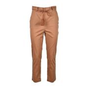 Patrizia Pepe Trousers Brown, Dam