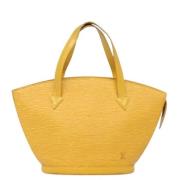 Louis Vuitton Vintage Pre-owned Laeder louis-vuitton-vskor Yellow, Dam