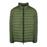 Centogrammi Nylon Puffer Jacket Green, Herr