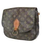 Louis Vuitton Vintage Pre-owned Canvas louis-vuitton-vskor Brown, Dam