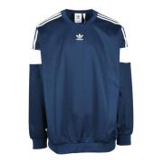 Adidas Bomullsblandning Sweatshirt Blue, Herr