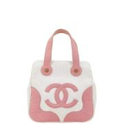 Chanel Vintage Pre-owned Canvas totevskor White, Dam