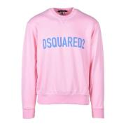 Dsquared2 Bomullströja Pink, Herr