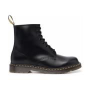 Dr. Martens Vinterstövlar Svart Slät Stil Black, Dam