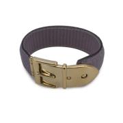 Gucci Vintage Pre-owned Laeder armband Purple, Dam