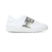 Valentino Garavani Vita öppna sneakers med färgat band White, Dam