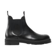 Bally Läder Ankelboots Black, Herr