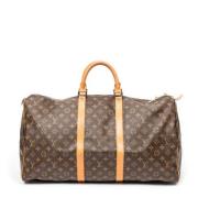 Louis Vuitton Vintage Pre-owned Canvas resvskor Brown, Dam