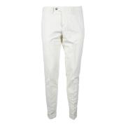 Michael Coal Lyocell Blandning Casual Byxor White, Herr