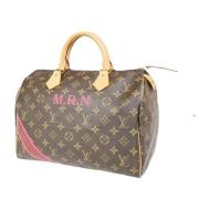 Louis Vuitton Vintage Pre-owned Canvas louis-vuitton-vskor Brown, Dam