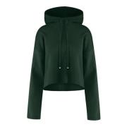 BomBoogie Ekologiskt bomulls sweatshirt Green, Dam