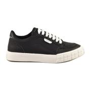 Paolo Pecora Stiliga Sneakers i Polyuretanmaterial Black, Herr