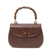 Gucci Vintage Pre-owned Laeder gucci-vskor Brown, Dam