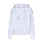 Off White Stilig Sweatshirt för Män White, Herr