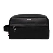 Hugo Boss Herr Beauty Case med Framficka Black, Herr