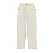 Maison Margiela Jeans med spänne Beige, Herr