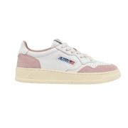 Autry Vita lädersneakers med rosa mocka Pink, Dam