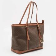 Michael Kors Pre-owned Pre-owned Canvas totevskor Brown, Dam