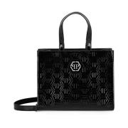 Philipp Plein Stilig Crossbody-väska för Dagligt Bruk Black, Dam