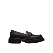 Bally Stiliga Loafers med Gummisula Black, Dam