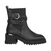 Alma EN Pena Ankelboots med strassdetaljer Black, Dam