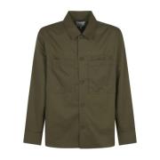 Maison Kitsuné Stilren Overshirt Must Buy Green, Herr