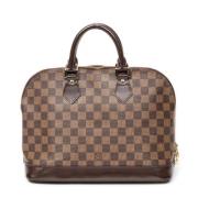 Louis Vuitton Vintage Pre-owned Canvas handvskor Brown, Dam