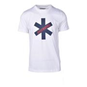 Bikkembergs Bomull T-shirt White, Herr